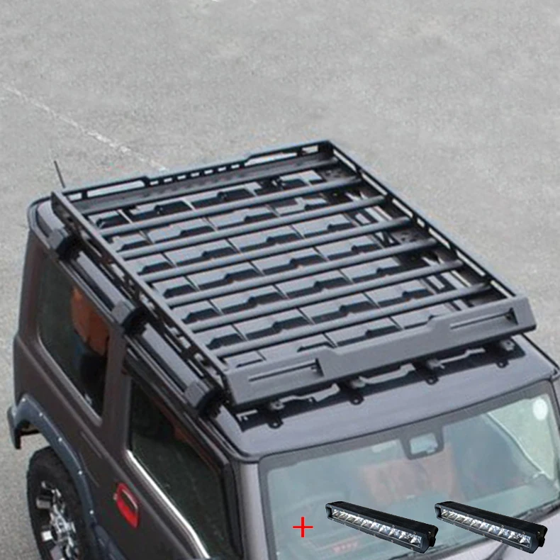 Cargo Luggage Carry Basket Bracket Roof Rack Carrier for Suzuki Jimny JB74 JB64 2018- Gen4 Sierra JB74w JB64w