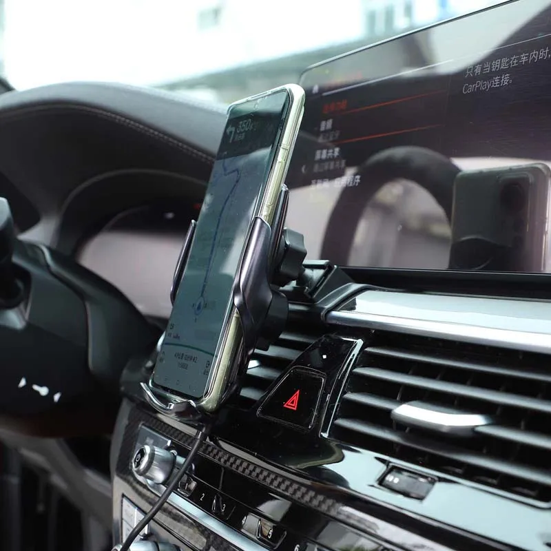 BMW 5 Series 6 Series GT G30 G31 G32 Car in-vehicle central control air outlet mobile phone holder ABS accessories phone holder mobile phone holder