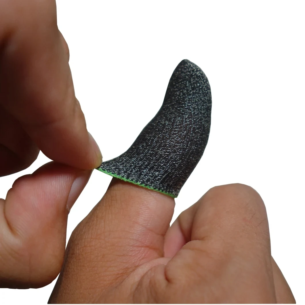 Silberfaser-Fingerhülle für Mobile Spiele, Anti-Schweiß, Atmungsaktive Touch-Fingerabdeckung – Detail 9