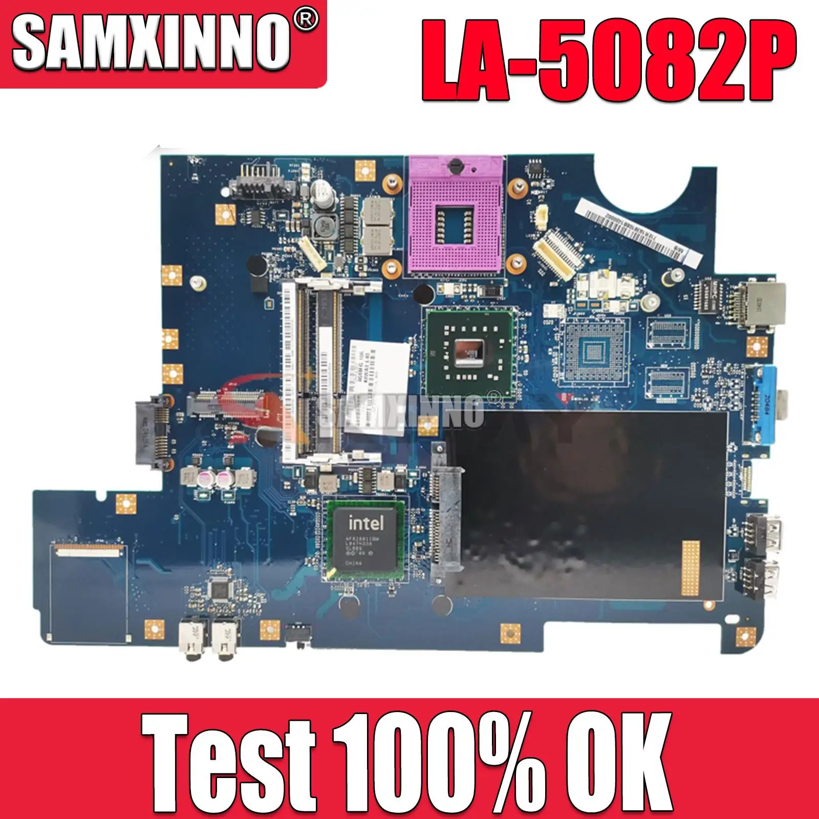 

For Lenovo G550 Laptop Motherboard GM45 DDR3 Mainboard KIWA7 LA-5082P 11011159