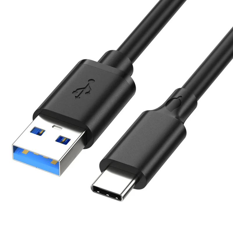 USB3.2 10Gbps 케이블 USB 타입 A to USB C 3.1/3.2 Gen2 케이블 데이터 전송 USB C SSD 하드 디스크 케이블 3A 60W QC 3.0 고속 충전
