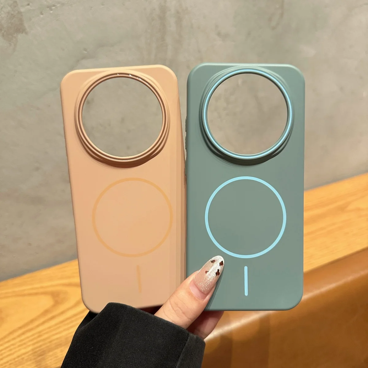 MagSafe Magnetic Candy Matte Hard Case with Wireless Charging Support