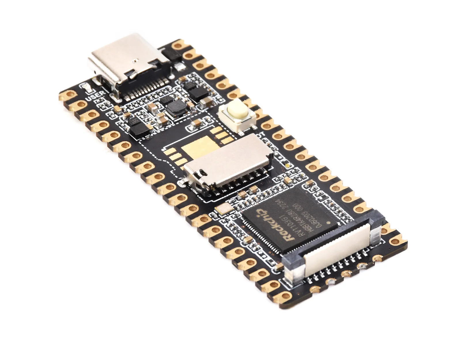 

LuckFox Pico RV1103 Linux Micro Development Board, Integrates ARM Cortex-A7/RISC-V MCU/NPU/ISP Processors