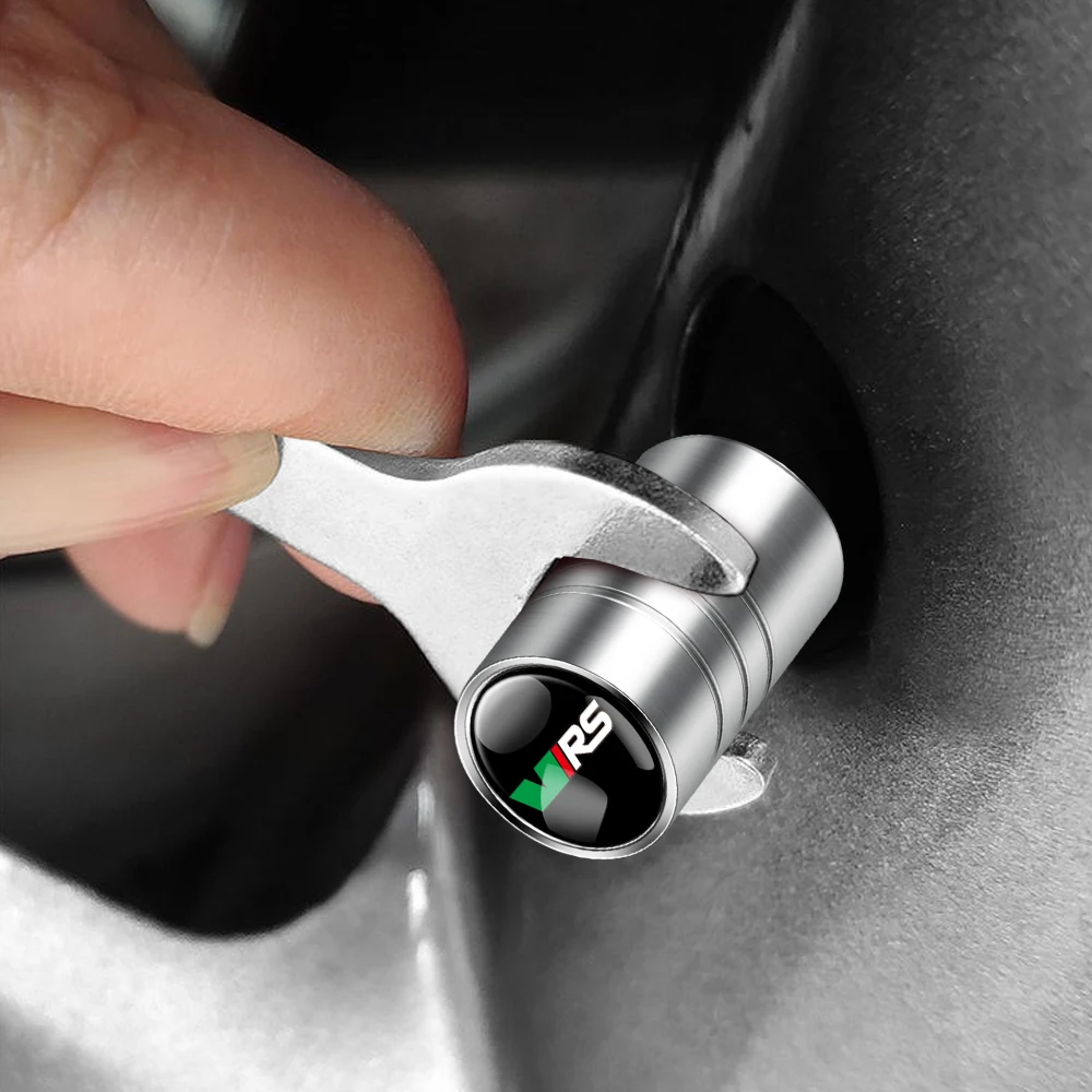 Universal Car Wheel Tire Valve Stem Covers - Sleek and Durable Design