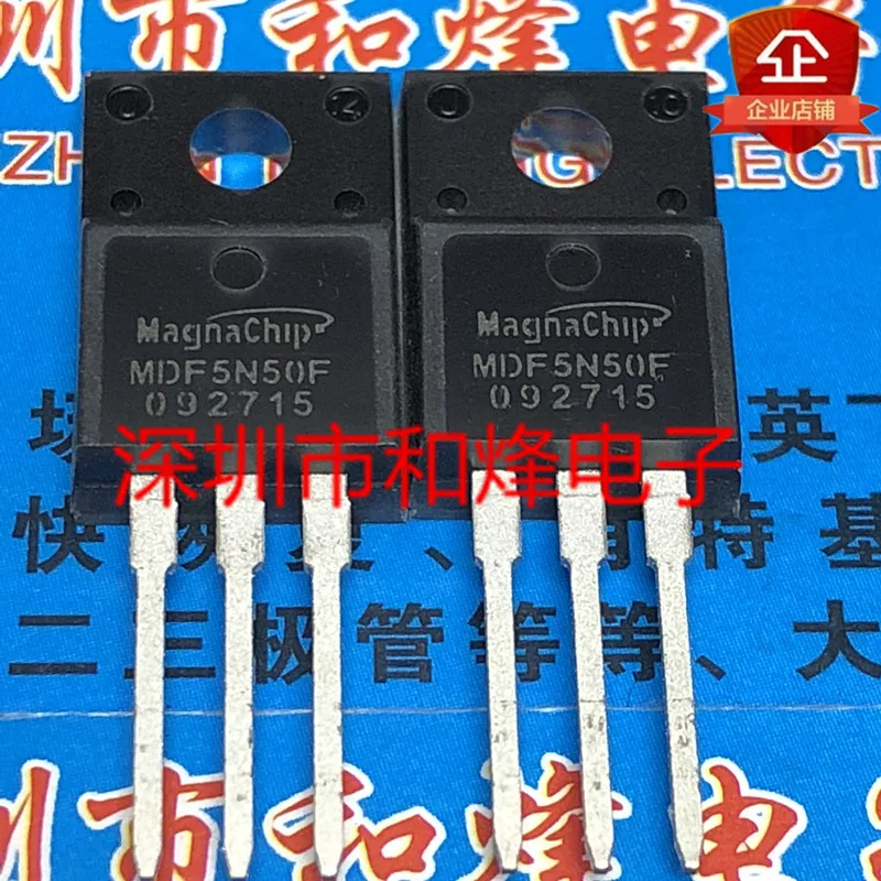 

(10PCS/LOT) MDF5N50F TO-220F 500V 5A New Original Stock Power chip