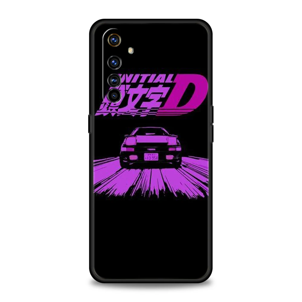 Initial D AE86 Themed Silicone Phone Case Cover