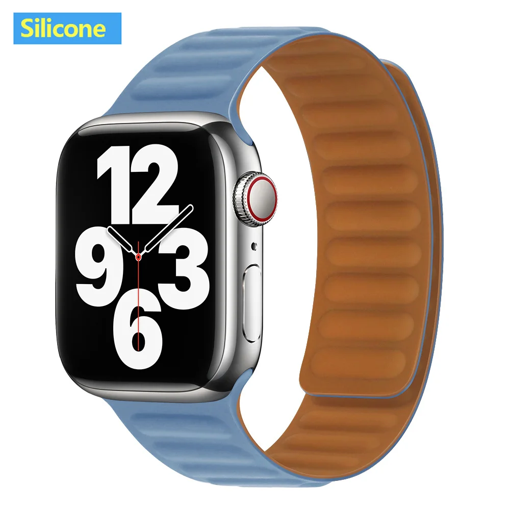 silicone misty blue