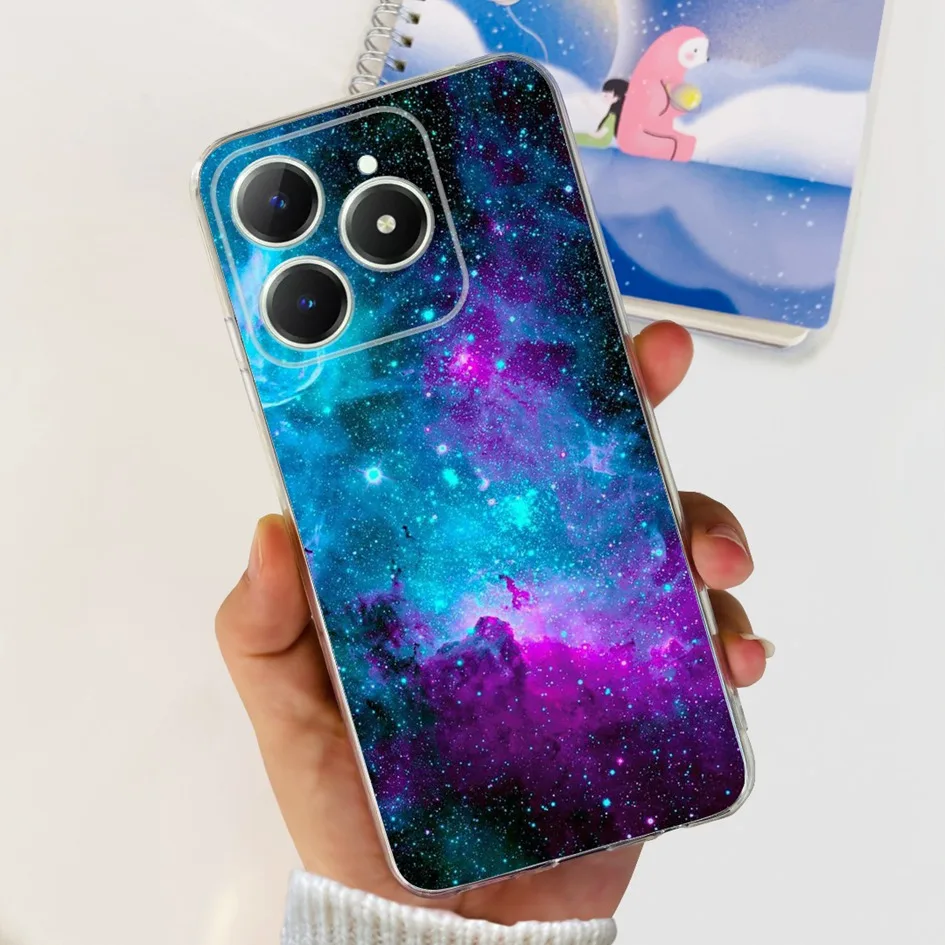 Cute Love Heart Soft Clear Silicone Protective Phone Case