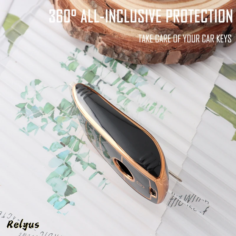 TPU 자동차 키 케이스 커버 쉘 포브, 메르세데스 벤츠 A C E S G 클래스 GLC CLE CLA GLB GLS W177 W205 W213 W222 X167 AMG E200 E400