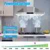 Tieasy 30 inch Wall Mount 700 CFM Touch Button Range Hood USGD1075 3