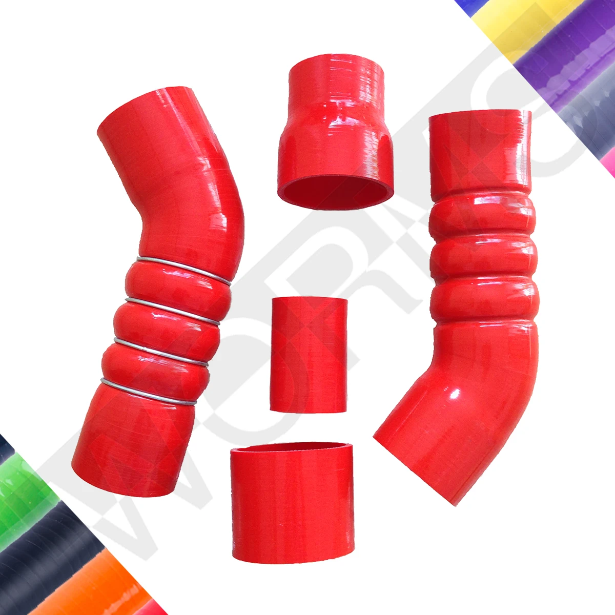 Per Audi Tt 8J 2.0 Tfsi Turbo Silicone Intercooler Boost Kit Tubo Di Aspirazione Tubo