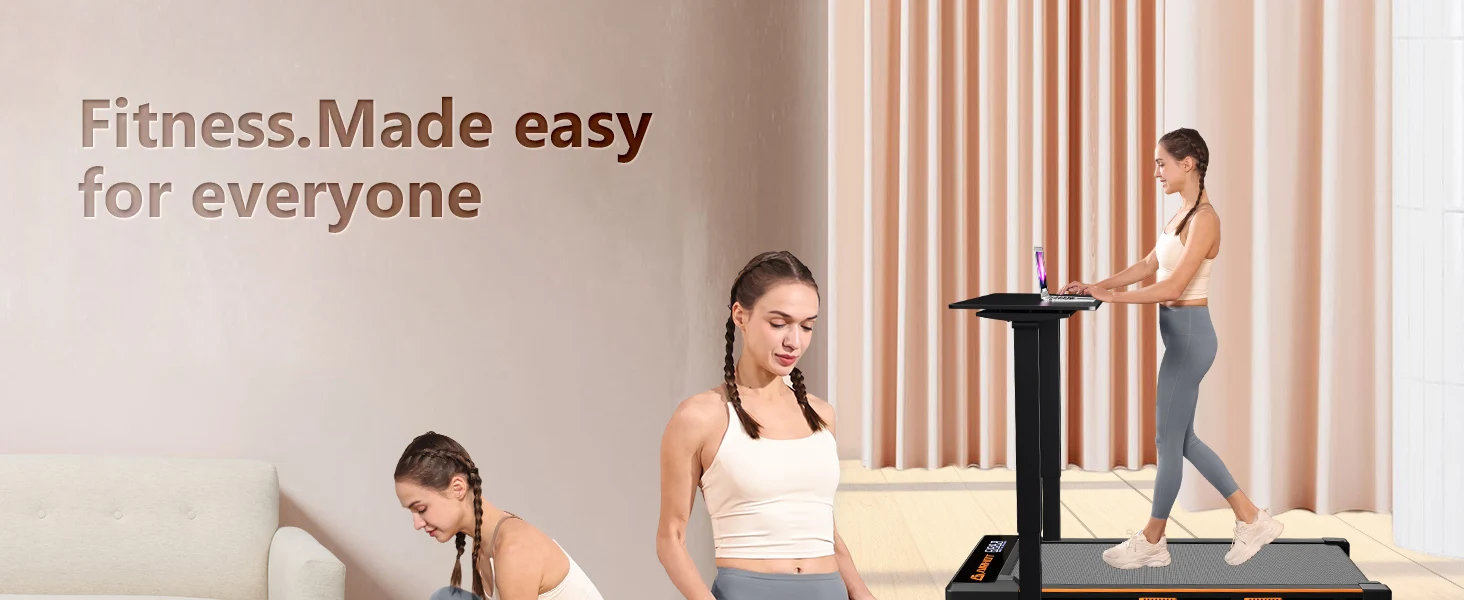 Portable Walking Treadmill with Remote Control