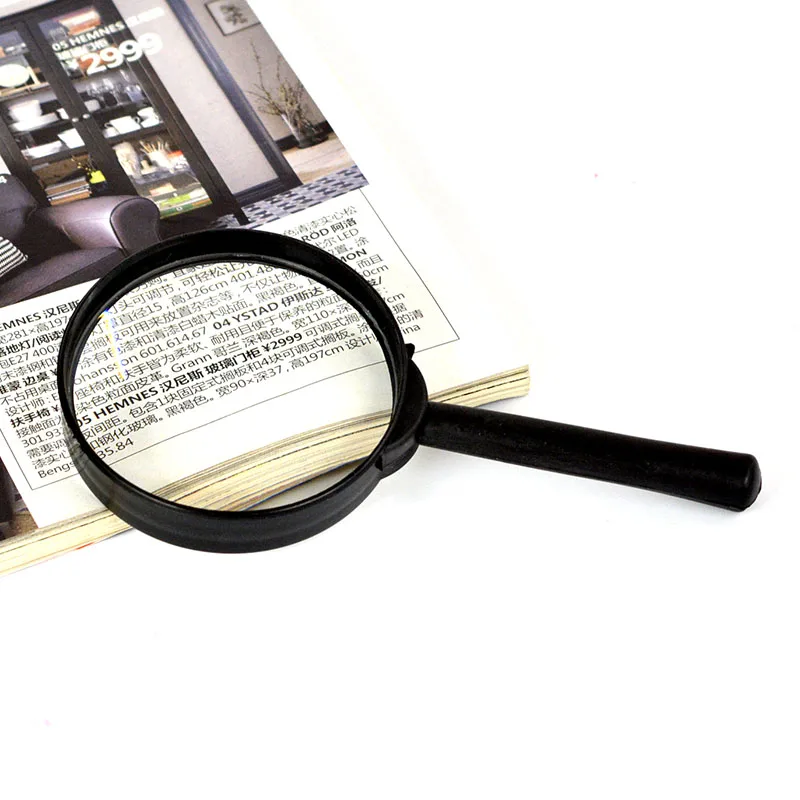 Magnifier Handheld Reading Magnifying Glass Lens Jewelry Loupe Zoomer 1Pc magnifying glass jewelry magnifier jewelry magnifying glass reading magnifier