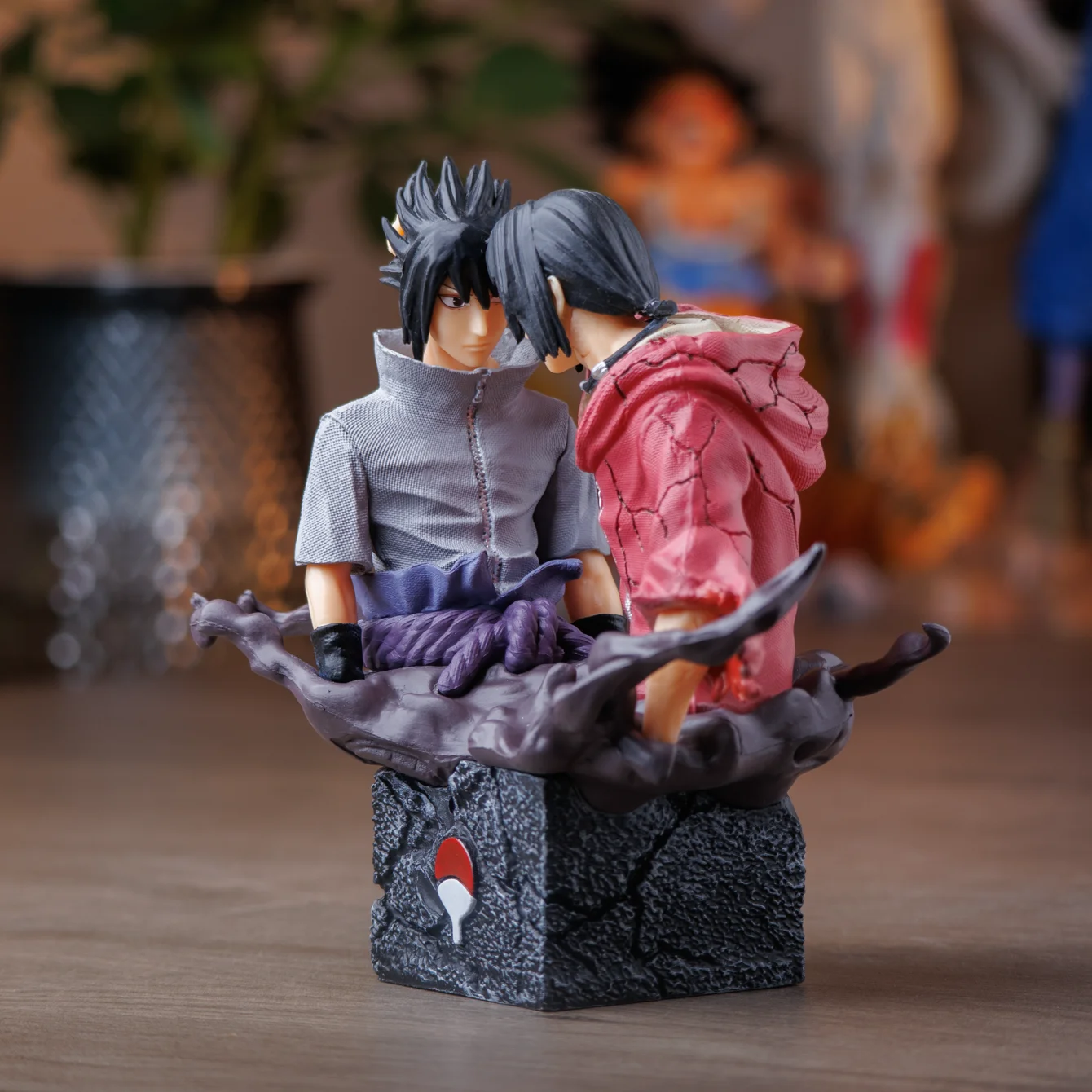Reconciliation of Brothers Sculpture: Anime-Inspired Home Decoration & Gift