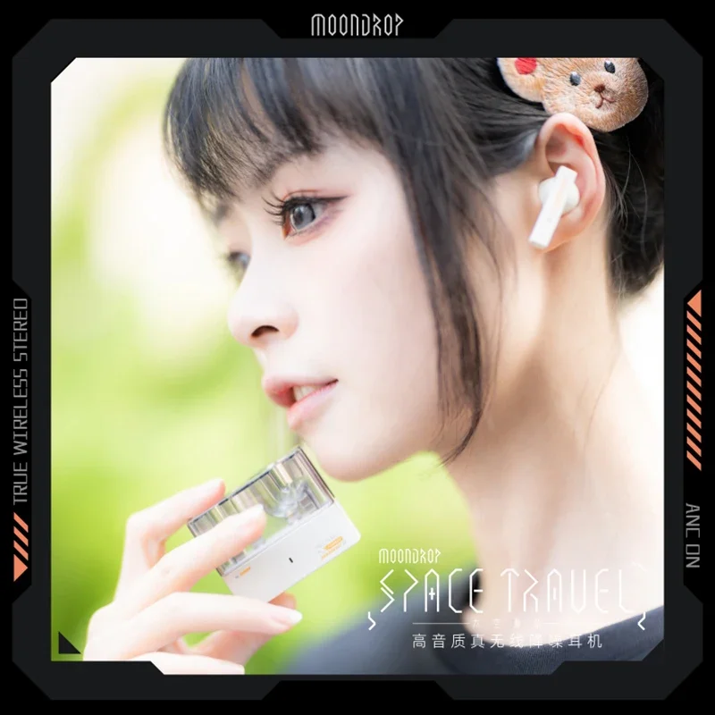 Moondrop Space Travel Wireless Noise-Canceling Earbuds with Enhanced Dynamic Drivers