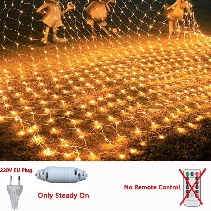 thumbnail image 1 of Guirnalda de luces LED para pesca al aire libre, 3 m a 54 m, guirnalda navideña para jardín, calle, árbol de boda, decoración de Ramadán 2023, 1 of 5