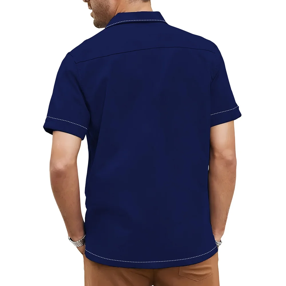 Рисунок 2 - Мужская рубашка с цифровым принтом Star-spangle