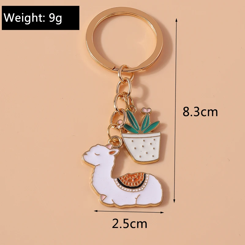 Aihua Cute Flower Red Heart Keychain For Women Men Girls Lovely Colorful Heart Keyrings Handbag Car Key Jewelry Accessories – Detail 10