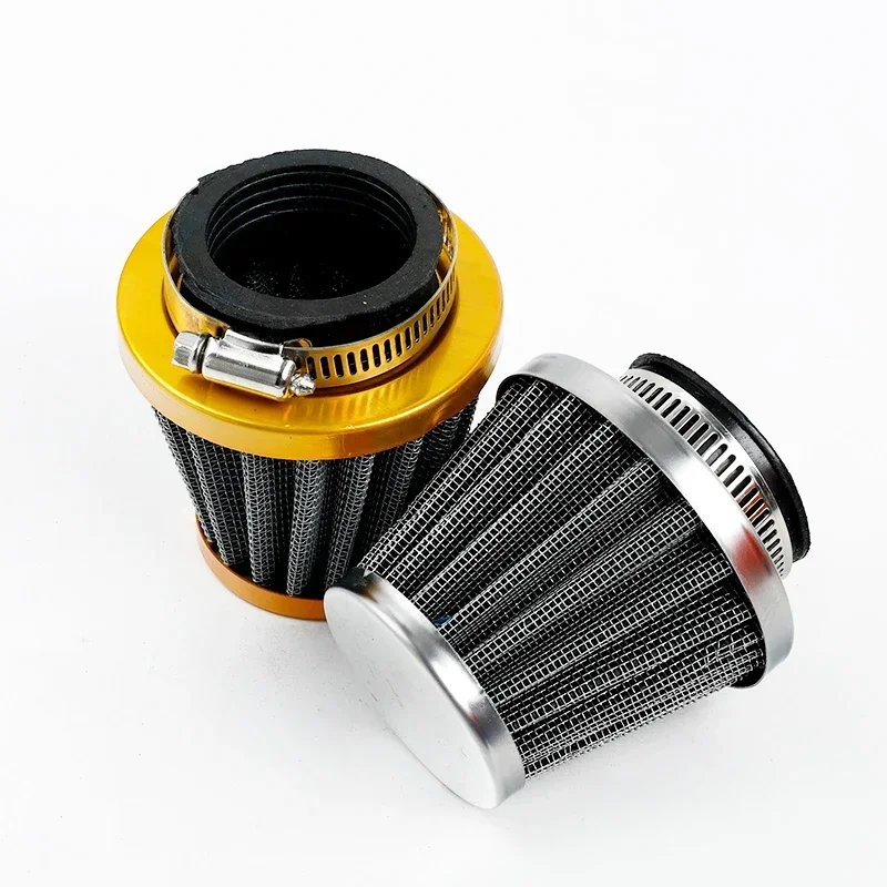 Motorcycle Air Filter Air Filter 35mm 38mm 42mm 48mm Universal for 50cc 110cc 125cc 140cc ATV Scooter Pit Offroad Vehicle