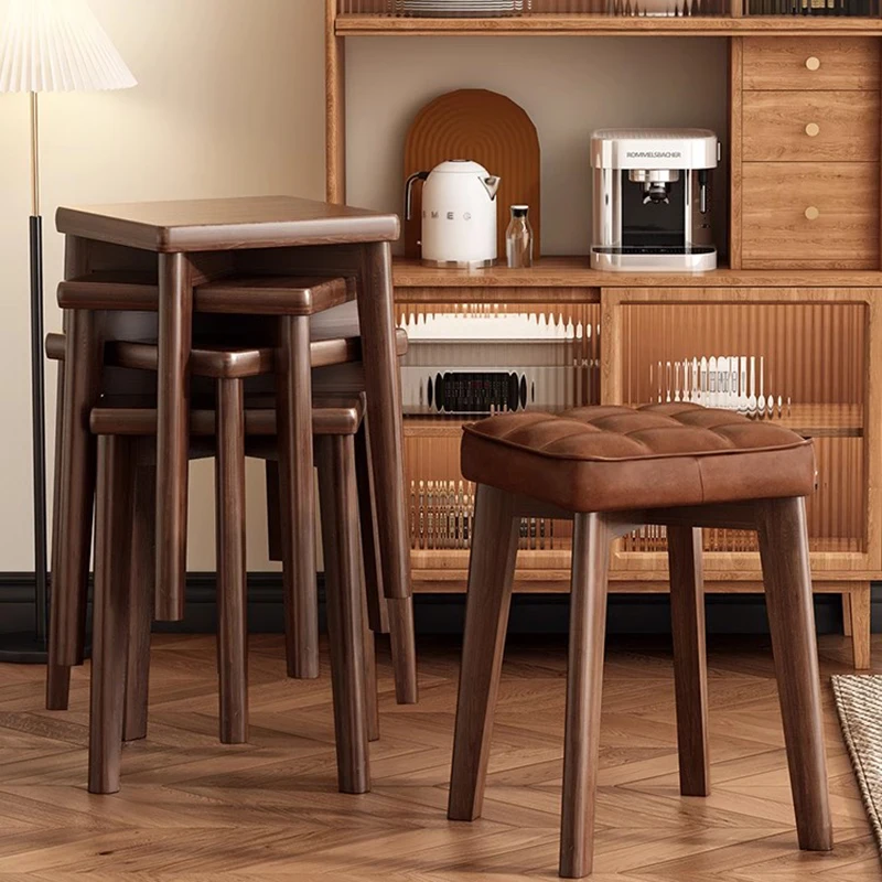 

Nordic Household Dinning Stool Rotundity Portable Simplicity Dining Chairs Living Room Meuble De Chambre Kitchen Furniture