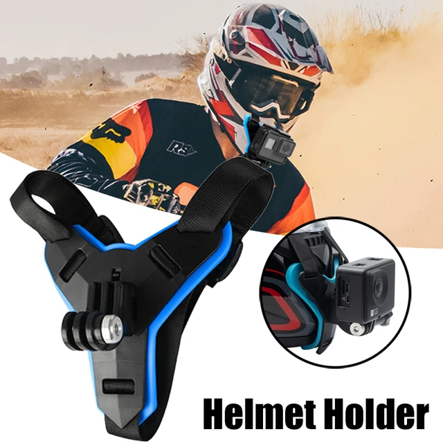 Support de menton pour casque de moto, 1 pièce, support de caméra de sport  d'action