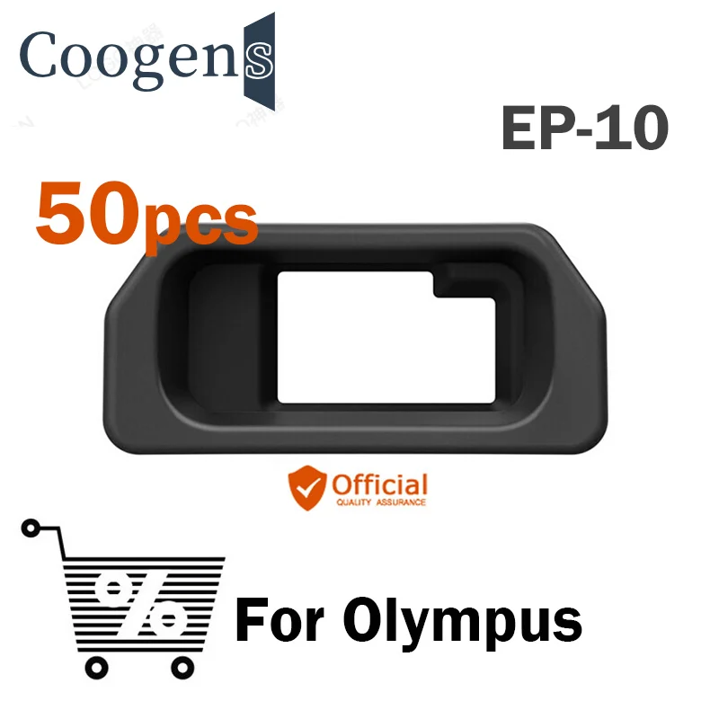 50 Pz Mirino Eyecup Eye Cup Oculare Sostituire Ep-10 Ep10 Per Olympus Om-D E-M10 E-M5 Prima Generazione Omd Em10 Em5 Oep-10