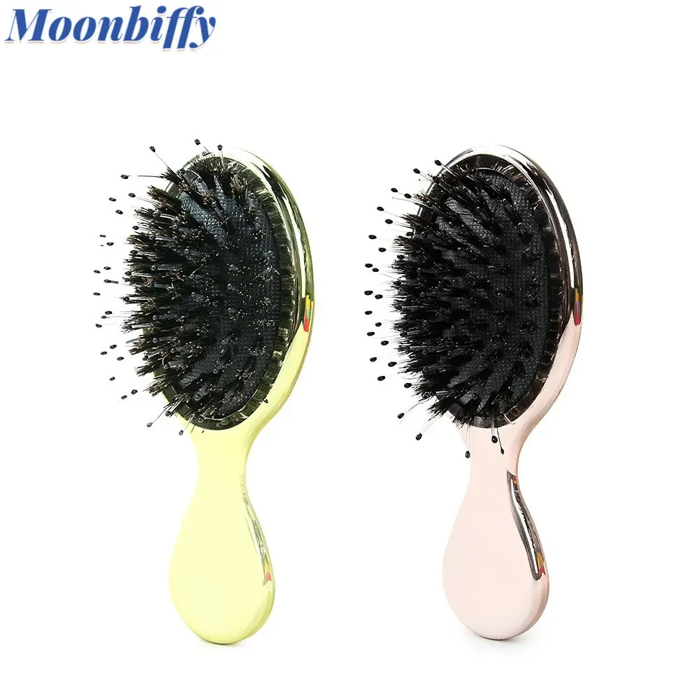 Girl Mini Hair Brush Oval Comb Anti Static Comb Woman Hairdressing Massage