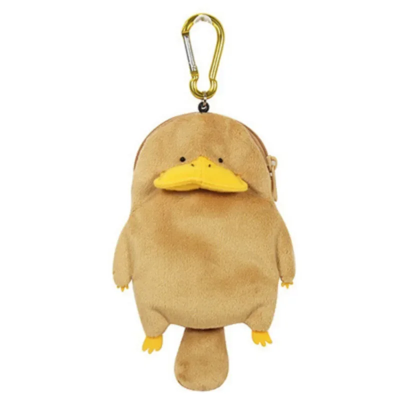 Coin purse platypus bag badger wombat koala plush doll retractable card bag cute coin purse organizer Christma gift card 1PC coin purse