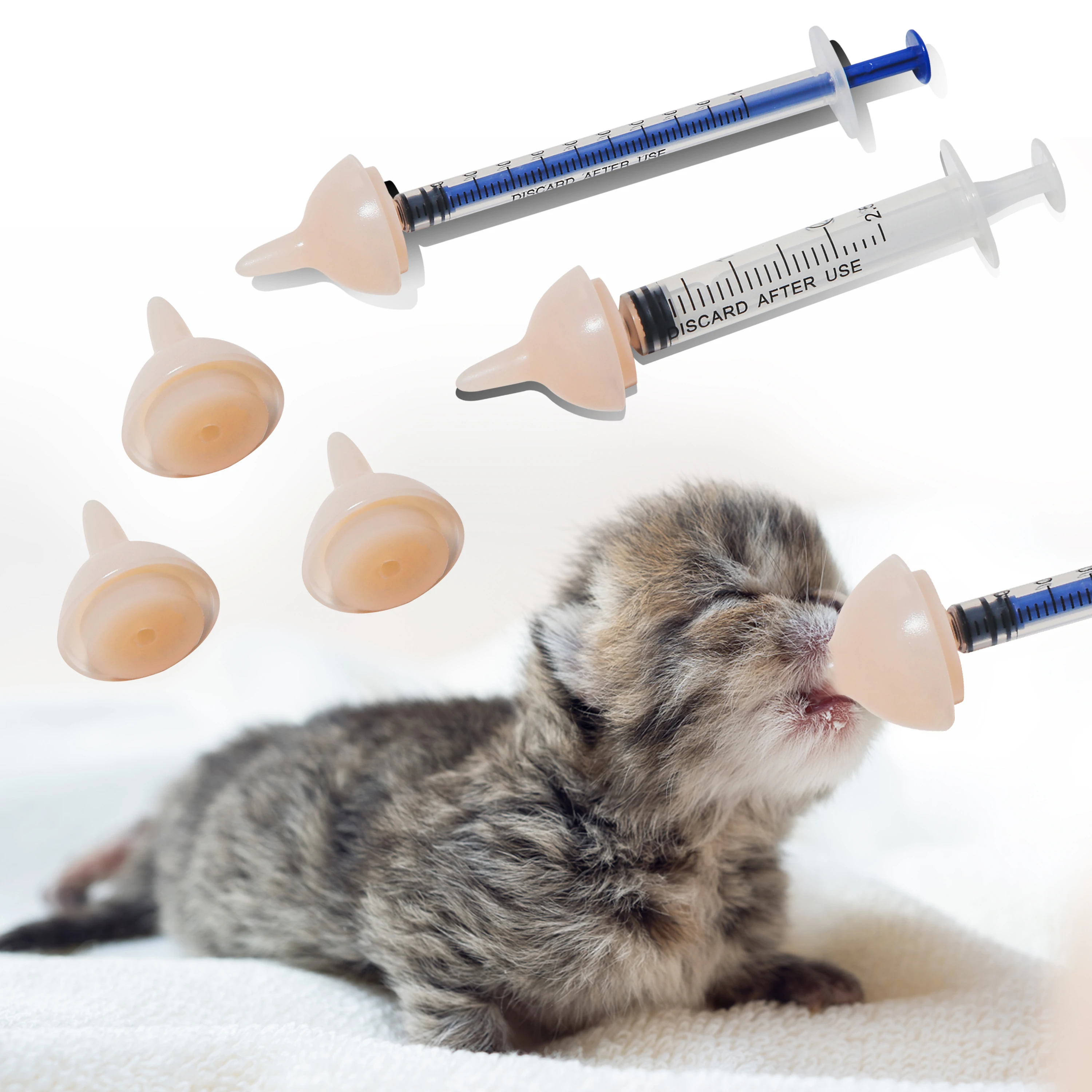 Botol Susu Anak Anjing Anak Kucing Botol Susu Hewan Kecil Baru Lahir Botol Susu Anak Anjing Anak Kucing Botol Susu Hewan Kecil Baru Lahir
