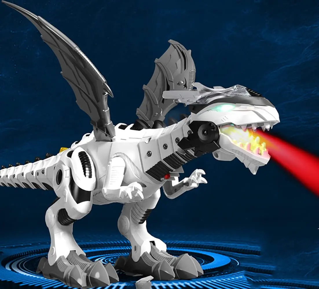 

Dinosaur Super Mechanical Dragon Electric Simulation Tyrannosaurus ReACH Intelligent Robot Dinosaur Model Children's Boy Toys