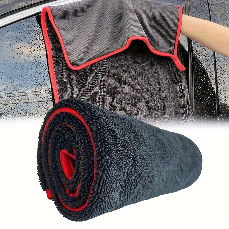 XXL Extra Large Microfiber Vehicle Drying Towel Super Absorbent Double-Sided Thickened Technology Suitable for Cars Trucks Boats