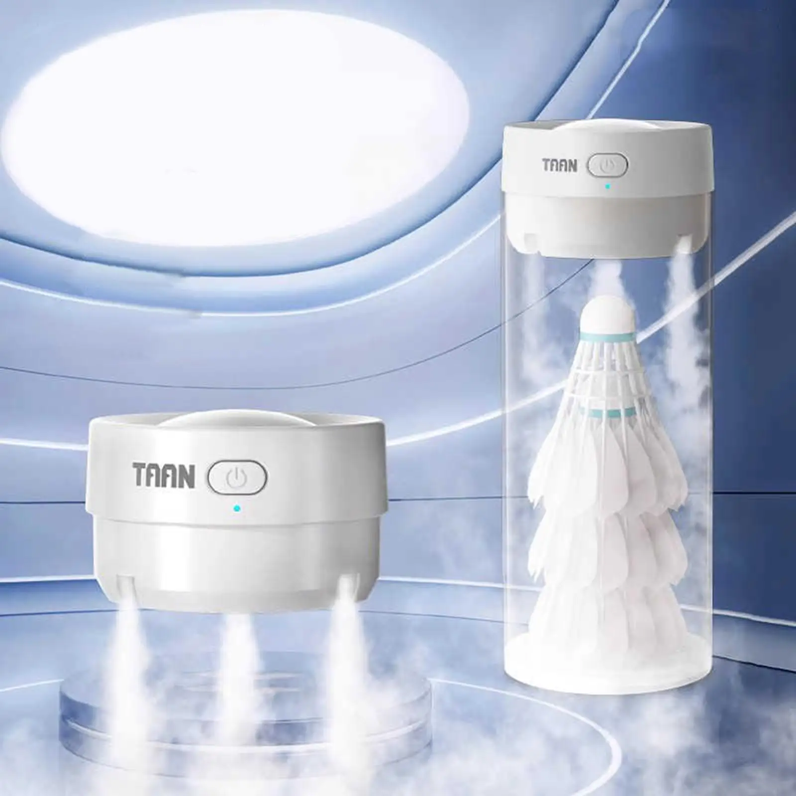 Badminton Shuttlecock Mini Humidifier Badminton Ball Steamer Keeps Balls Feather Moisturizing Maintenance Tool for Game