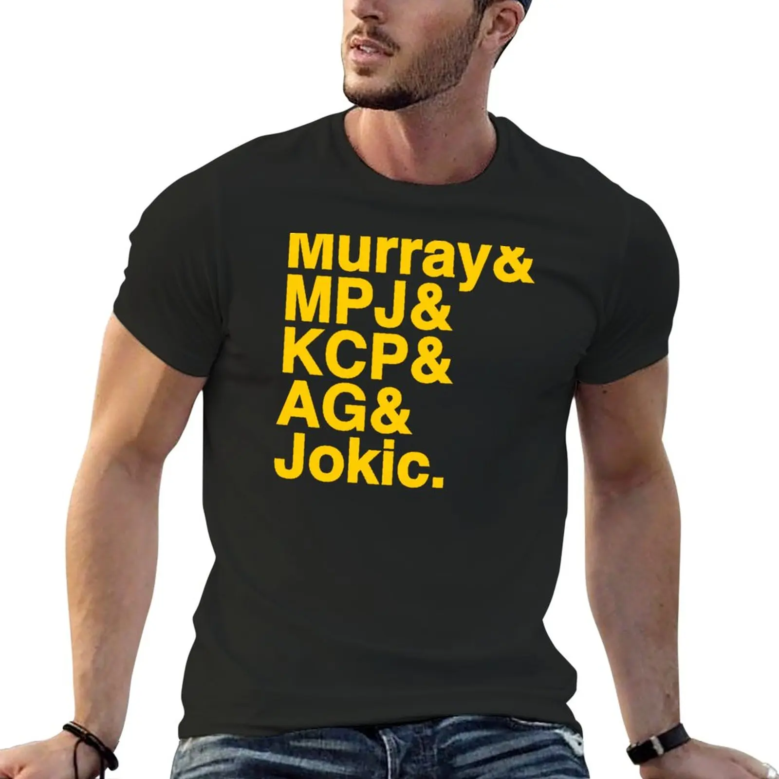 

New Denver Jetset T-Shirt T-shirt short kawaii clothes plus size t shirts men clothes