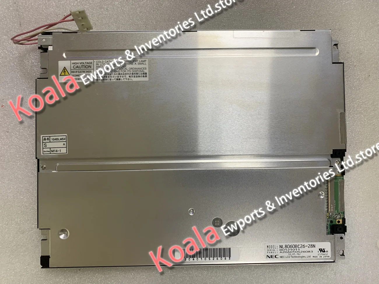 

NL8060BC26-28N ORIGNAL