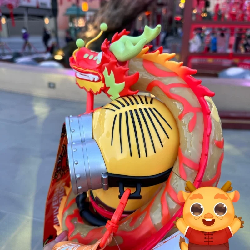 数量限定ドラゴン型ポップコーンバケット ドラゴンxminionsポップコーンバケットをきらめく、映画の