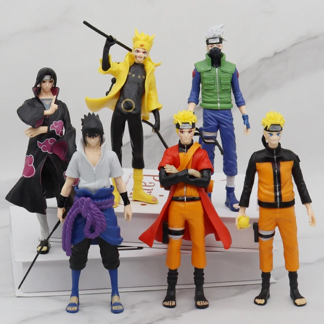 Naruto Shippuden Action Figure Anime para Crianças, Uchiha Madara, Sasuke  Uzumaki, modelo de desenho animado, brinquedos de boneca, ornamento,  presentes - AliExpress