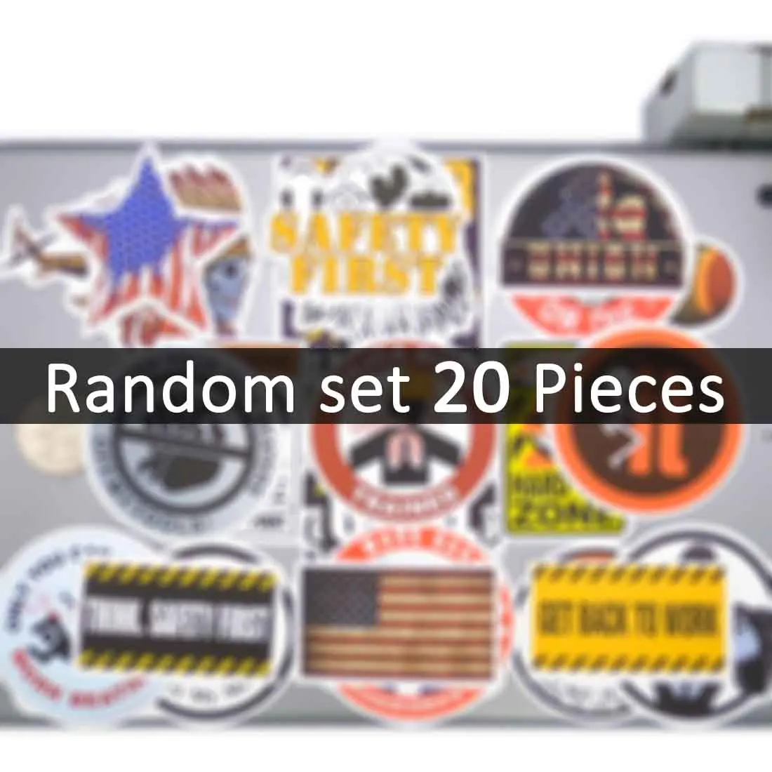 20/30/50 قطعة, ملصقات نصائح السلامة, خطر الحذر, علامة تحذير, ملصقات الخوذ, للسيارة ، الدراجة ، دراجة نارية ، كمبيوتر محمول ، هاتف ، أمتعة ، جيتار ، ملصقات ألعاب