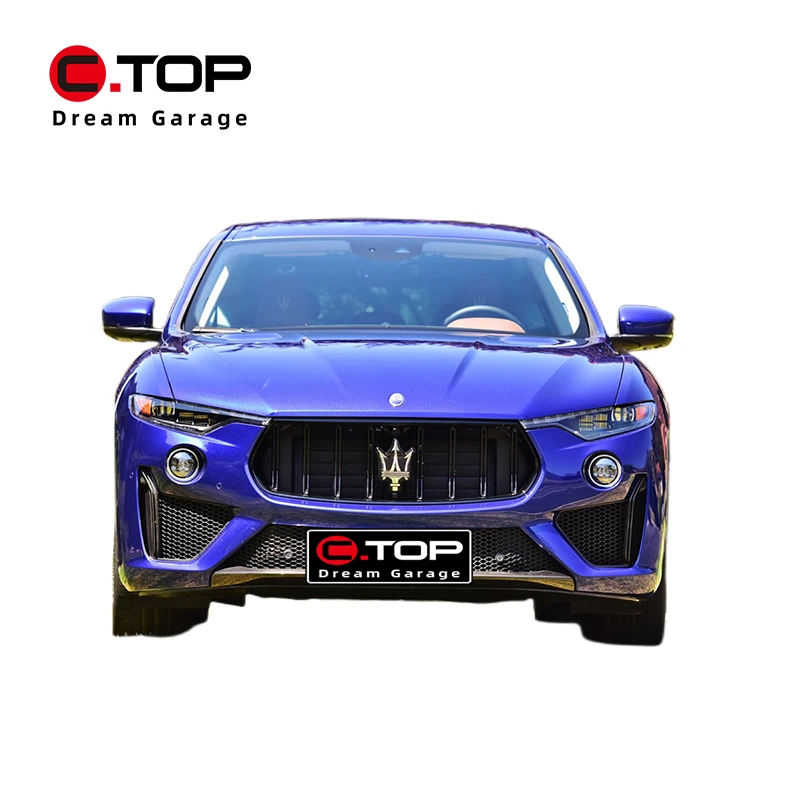 Adatto Per L'Aggiornamento Della Modifica Maserati Levante Trofeo Pp Materiale Accessori Per L'Aspetto Anteriore E Posteriore Vecchio Modello A Nuovo