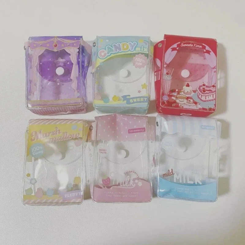 2025 Fashion Plush Dolls Candy Storage Pouch Pvc Transparent Mystery Box Cartoon  Doll Outdoor Display Bag Birthday Gift 2