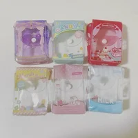 2025 Fashion Plush Dolls Candy Storage Pouch Pvc Transparent Mystery Box Cartoon  Doll Outdoor Display Bag Birthday Gift 2