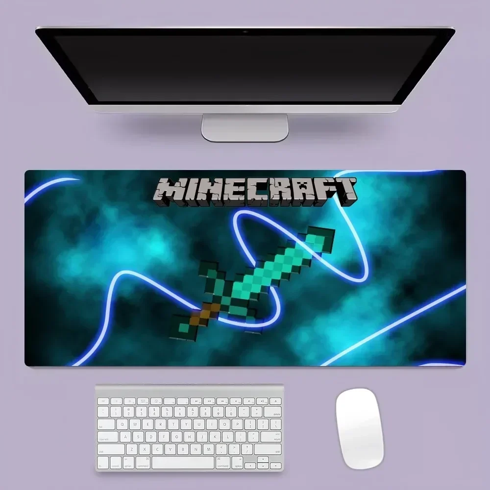 Game M-Mine C-Craft Cool Mousepad Office Large Mouse Mat Keyboard Mats Rubber PC Computer Game Big Anti-slip Mice Mat 5