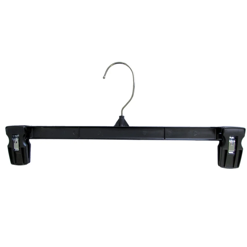Durable Eco-Friendly Plastic Hangers with Clips