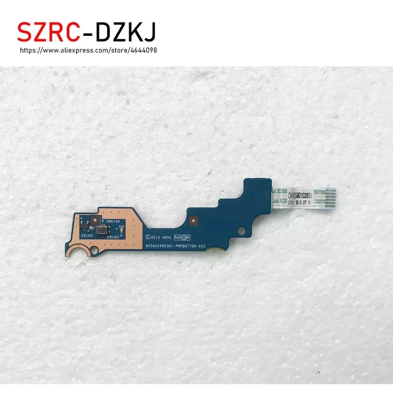 

SZRCDZKJ оригинал для HP EliteBook 840 G1 G2 740 745 G1 G2 оригинальная плата кнопки питания с кабелем 6050A2560301