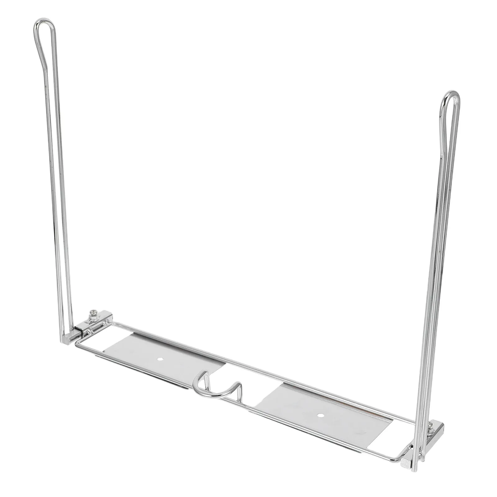 쇼핑백 걸이형 홀더 내구성 있는 전기도금 식료품 홀더 디스펜서 슈퍼마켓 랙 연속 롤백 플라스틱 보관 정리함