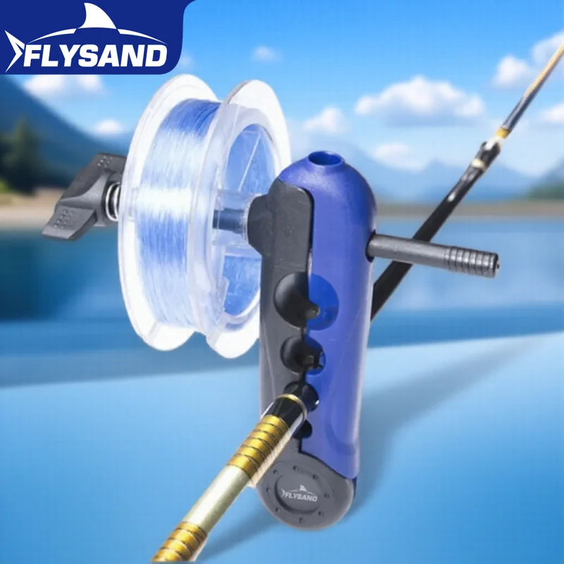 Spool Wrapper Portable Adjustable Fishing Line Spooler Reel Winder Board Spool Line ...