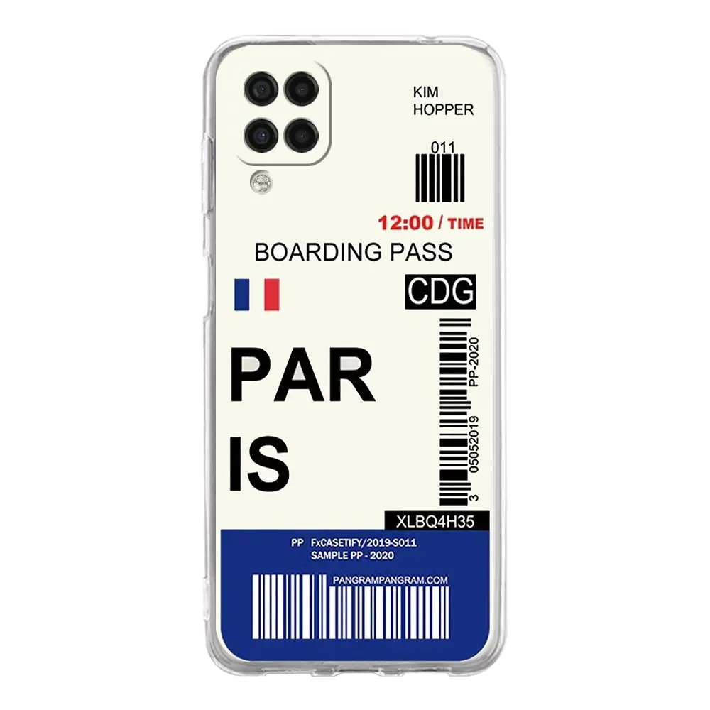 World City Travel Ticket Phone Case - New York Edition