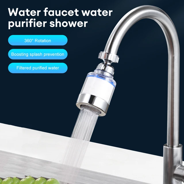 Filtre Purificateur d'Eau Robinet Anti-Calcaire en Cuisine Salle