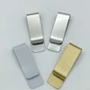 1Pc Stainless Steel Metal Money Clip Creative Banknote Clip Belt Clip Personality Mini Bookmark Clips Wallet Ticket Folder 2