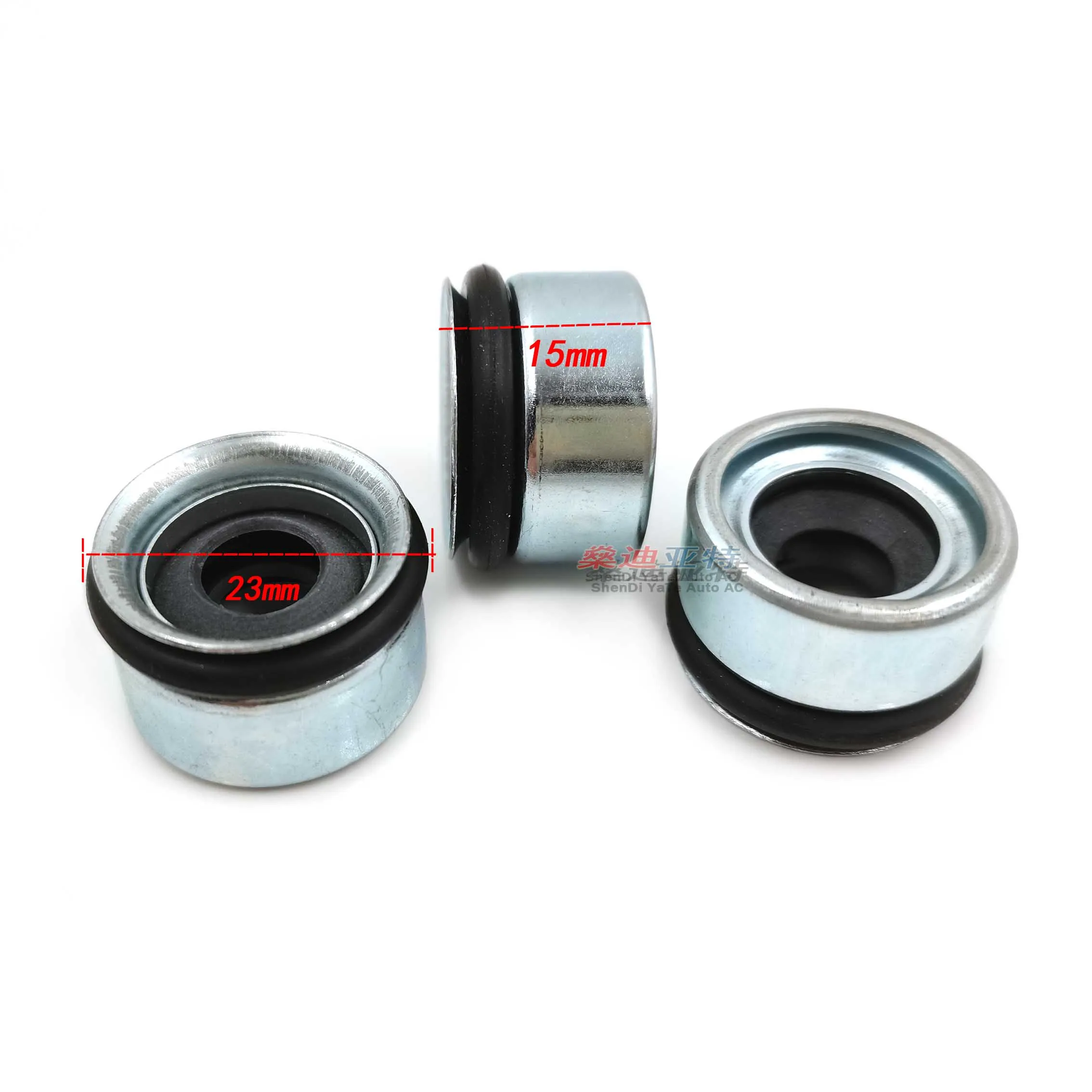 5pcs Auto A/C Compressor Shaft Seal Oil Seal Stamp Gasket For Panasonic Compressor For Mazda 323 M2 M6 M5 Premacy Family