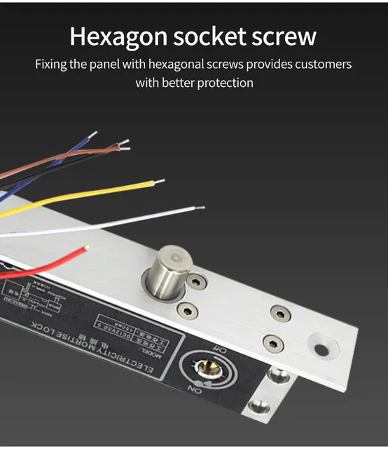 Serratura Elettrica 12V Fail-Secure Per Porte | Telecomando E Chiavi Incluse - Foto 7